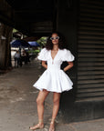 DELILAH Mini Dress in White