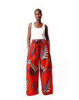 TALIA African Print Wide Leg pants