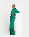GREEN QUEEN Plush fleece JOGGER Set