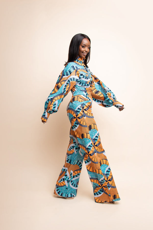 ADA African print jumpsuit