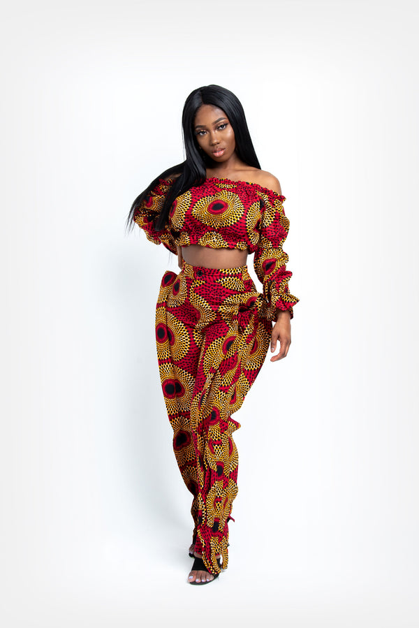 ZANE African Print pants