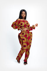 ZANE African Print pants