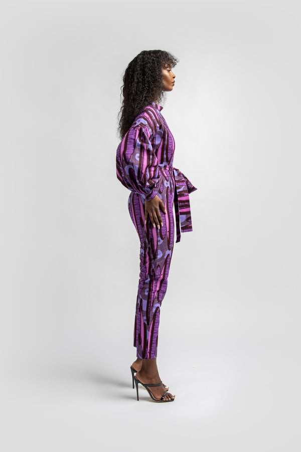 IKE African print jumpsuit
