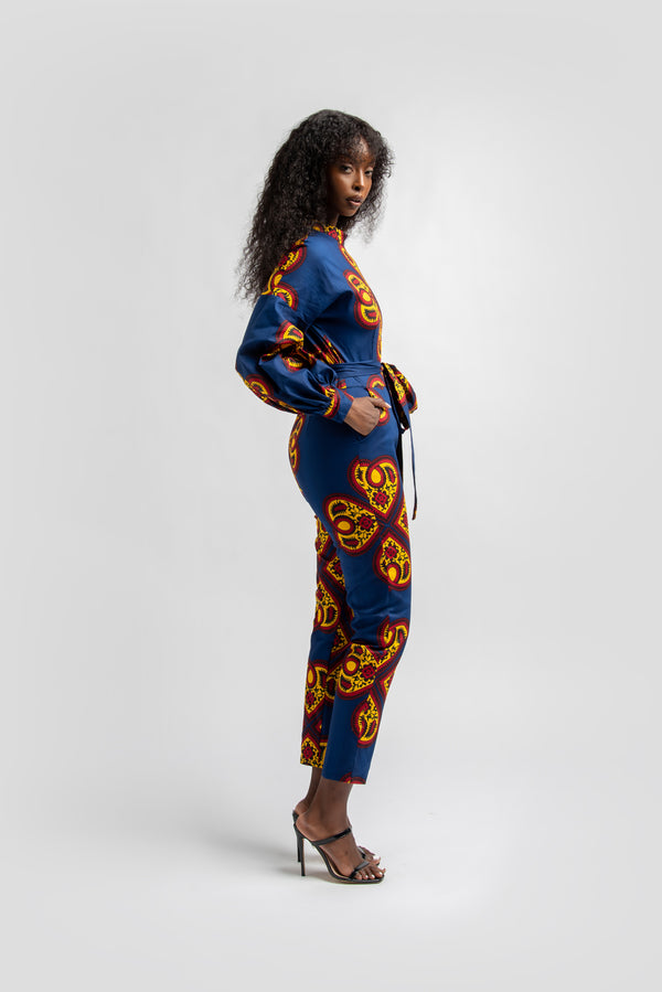 ADE African print jumpsuit