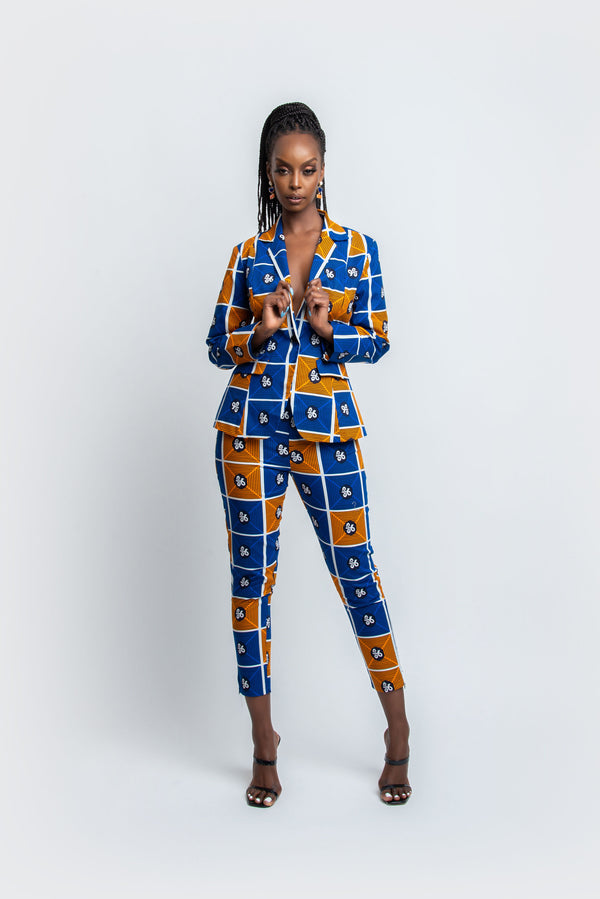 YOMI African Print pants