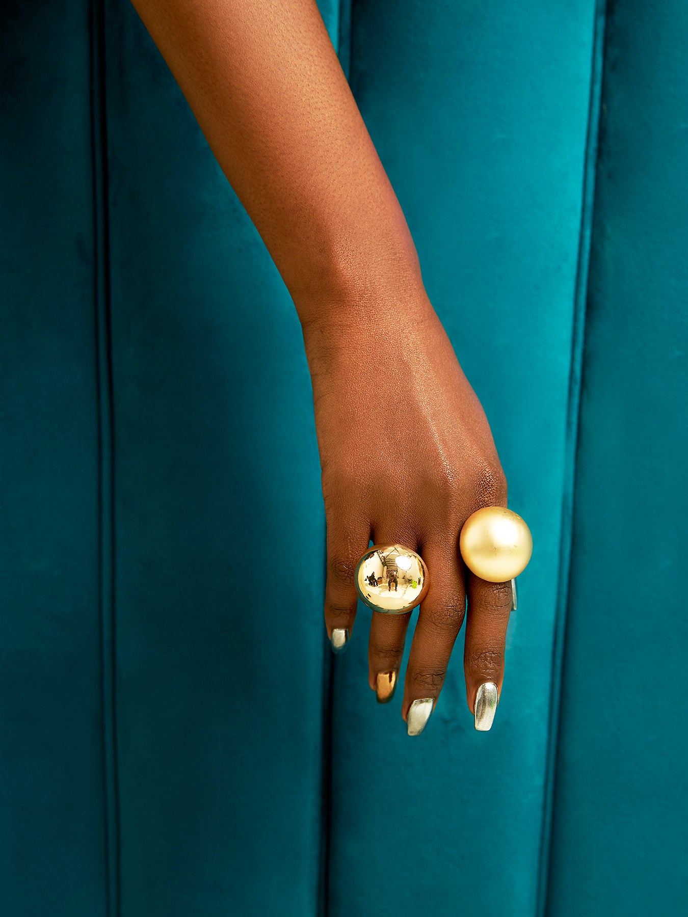 GABI Adjustable rings in GOLD