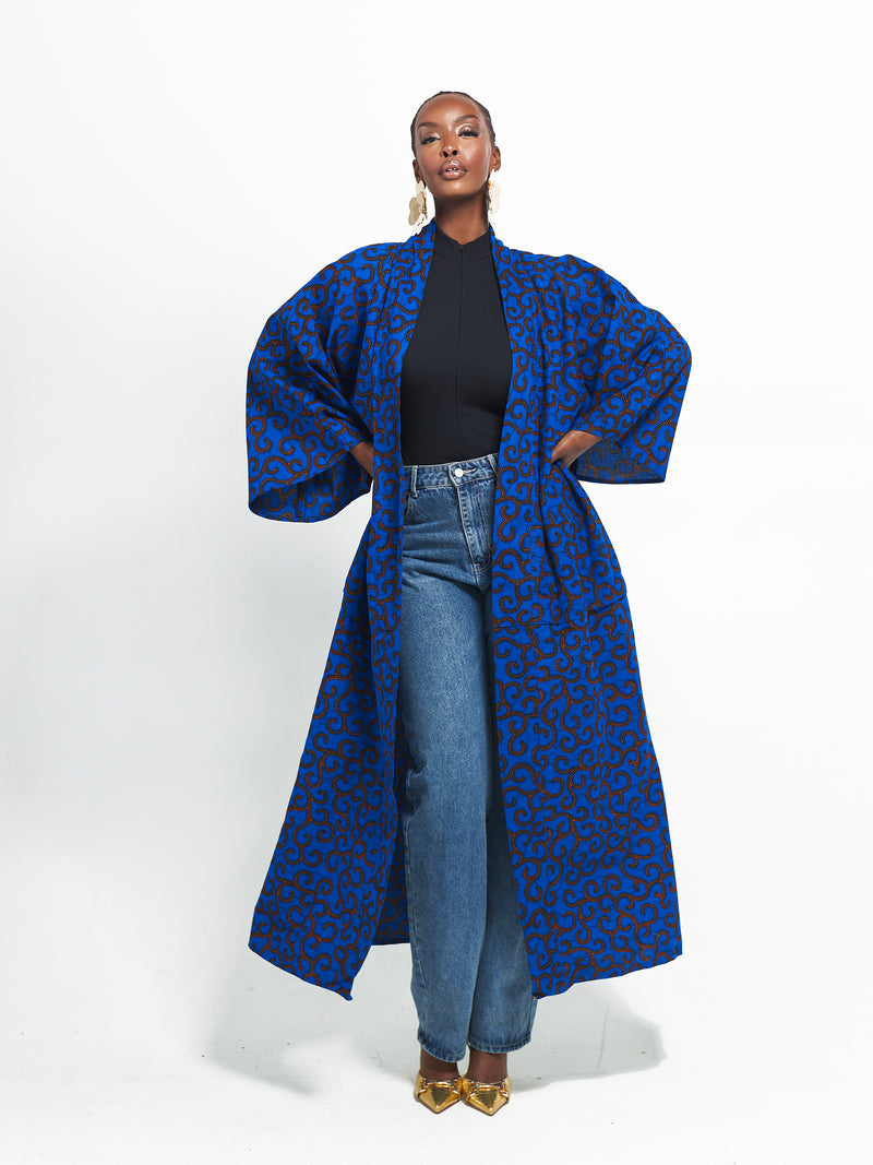 LOLO African Print Kimono