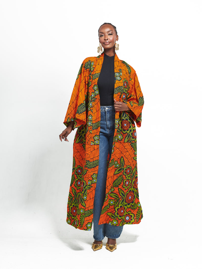 OYIN African Print Kimono