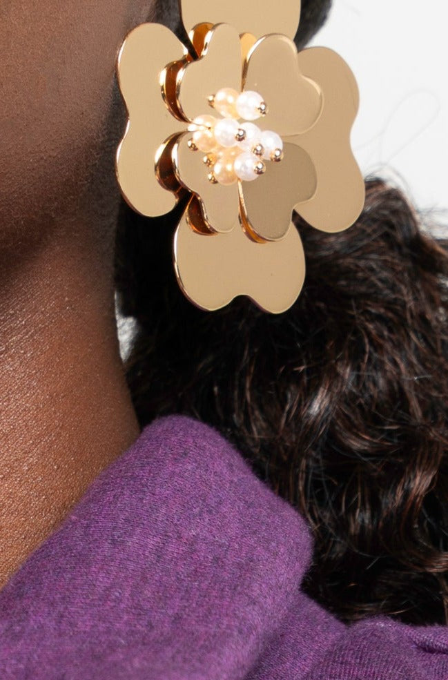 SATO MINI earrings in GOLD