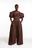 KIARA Wide Leg Pants in BROWN