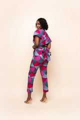 TOLANI African print infinity jumpsuit