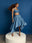 Light Denim SABINA Handkerchief Skirt