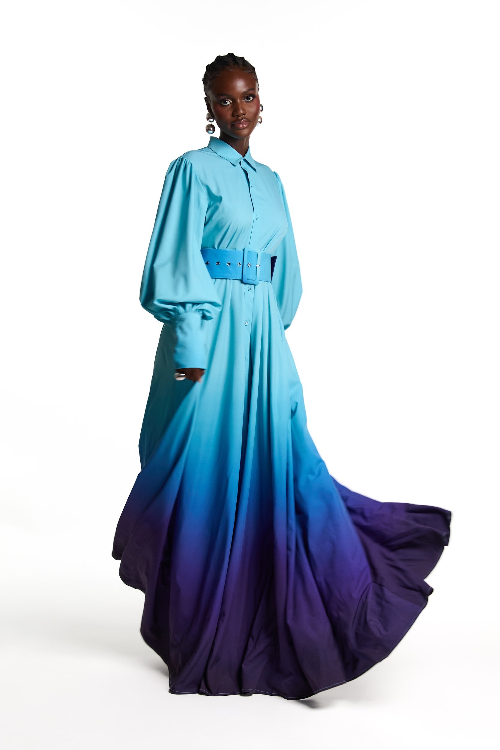 IRIS MAXI SHIRT DRESS