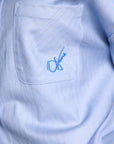 RUE Button up Shirt in LIGHT BLUE