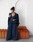 Denim Pinstripe NYLA Blazer Dress