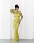 LARA Rhinestone Maxi Dress