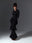 EME Sequin Fringe Maxi Dress in BLACK