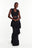 MMA Sequin Fringe Set in BLACK