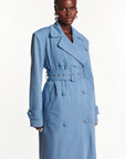 Light Denim ONO Trench jacket