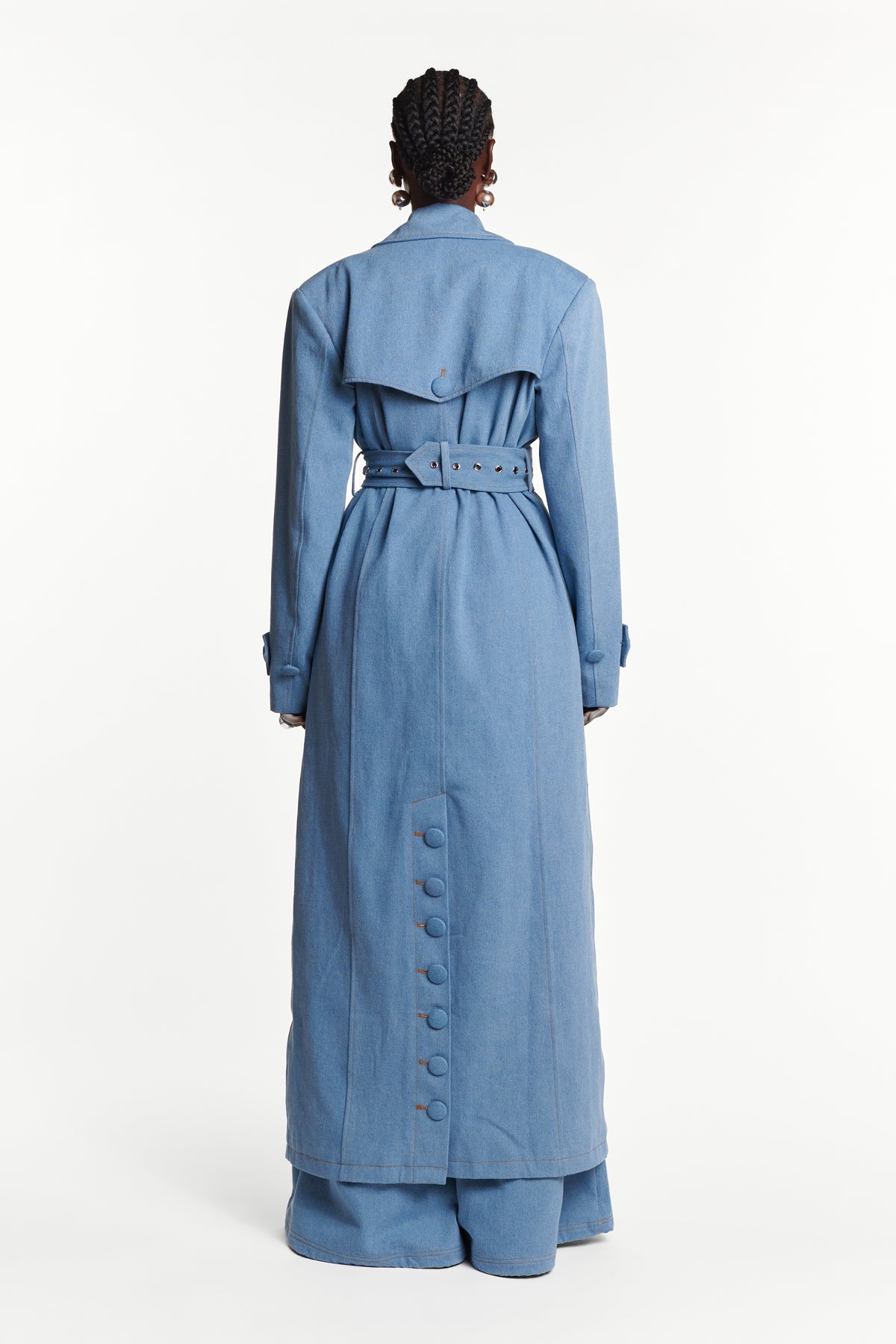 Light Denim ONO Trench jacket