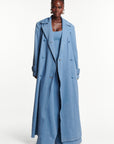 Light Denim ONO Trench jacket