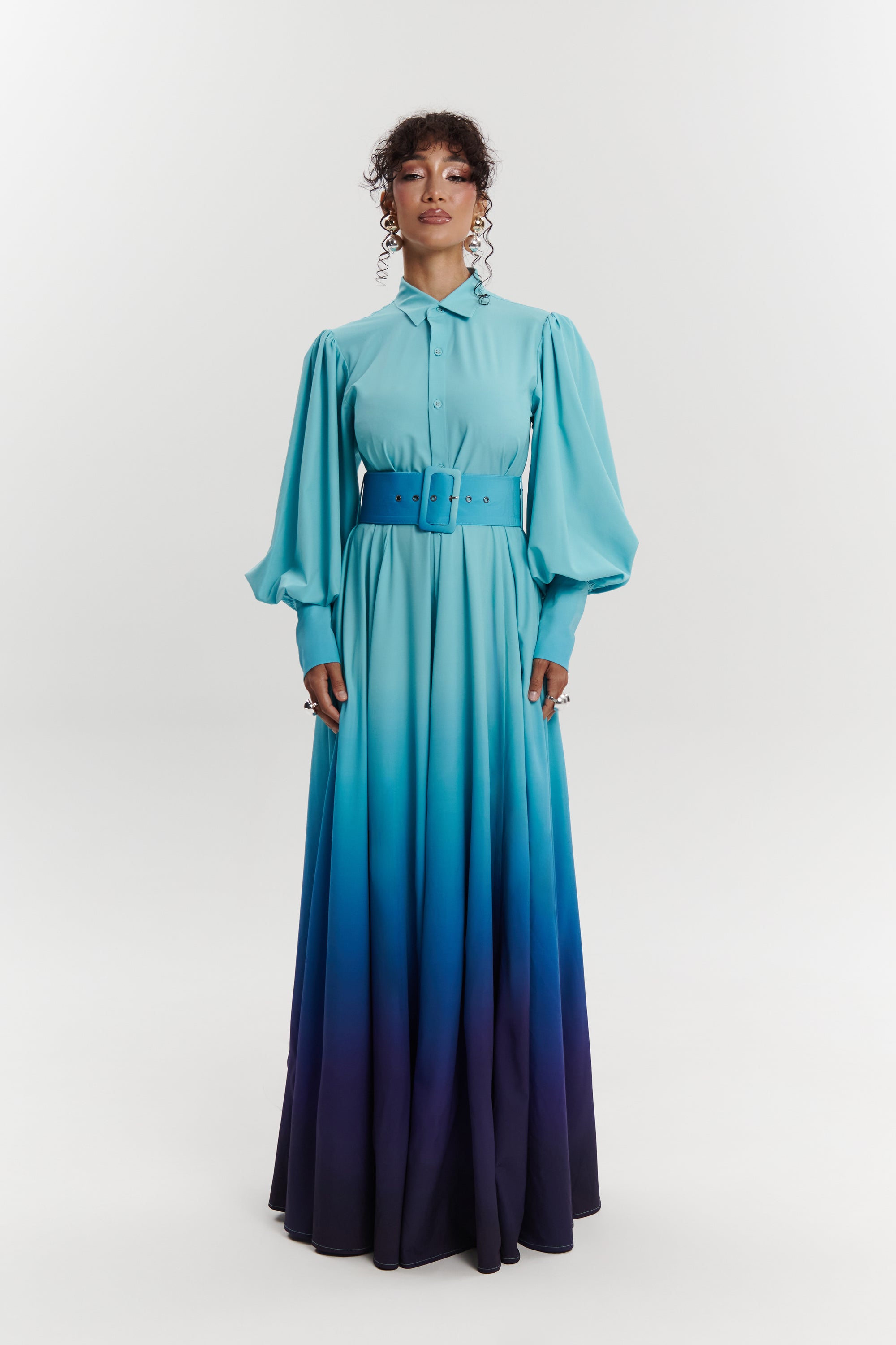 IRIS MAXI SHIRT DRESS