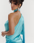 IRIS DRAPE MAXI DRESS
