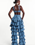 Light Denim AZURE Bra Top