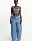 Light Denim IRA Pants