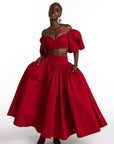 DANI Maxi skirt in RED
