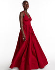 ADELE Maxi Dress in RED