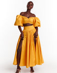DANI Maxi skirt in AMBER