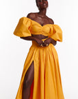 DANI Maxi skirt in AMBER