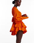 DILARA Mini Skort in Orange