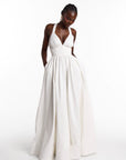 ADELE Maxi Dress in WHITE