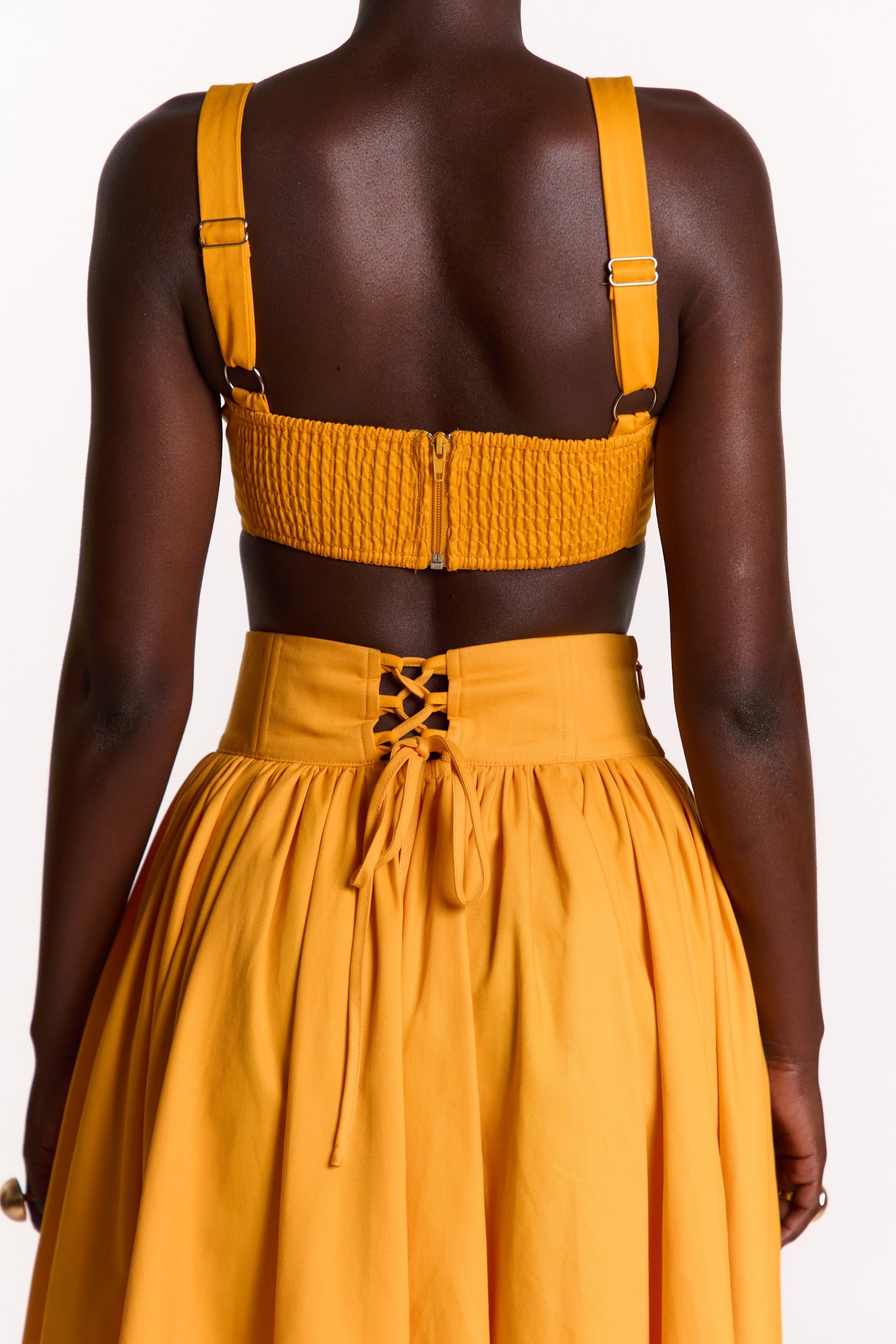 DANI Maxi skirt in AMBER