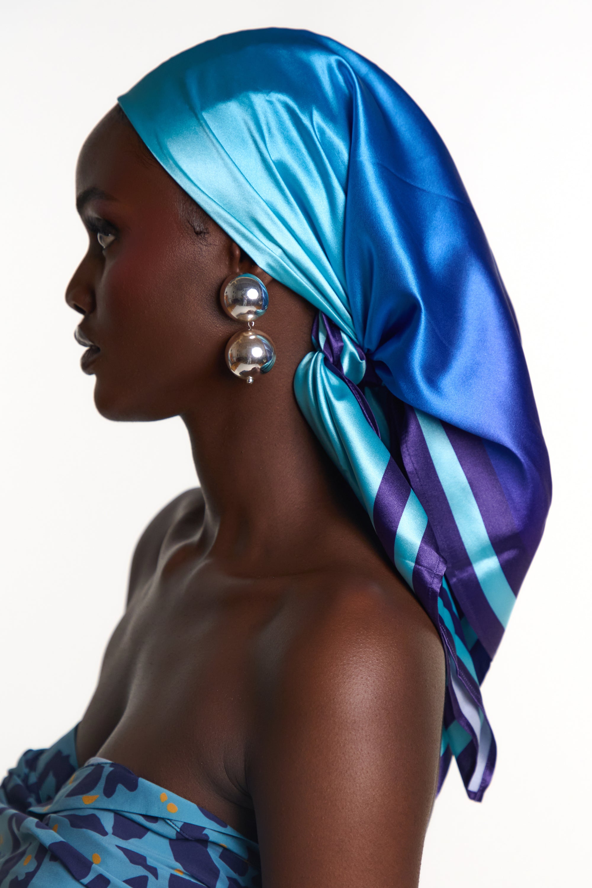 IRIS SMALL SILK SCARF