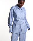 RUE Button up Shirt in LIGHT BLUE