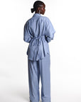 RUE Button up Shirt in LIGHT BLUE