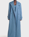 Light Denim ONO Trench jacket