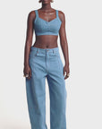 Light Denim IRA Pants