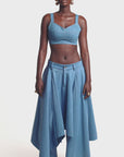 Light Denim SABINA Handkerchief Skirt