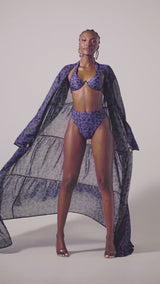 FARRAH LONG SLEEVE CHIFFON KIMONO