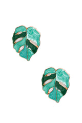 Leaf Stud Earrings