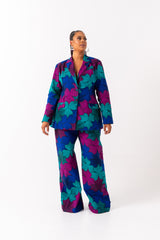 ZURI African print Pantsuit BLAZER