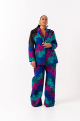 ZURI African print Pantsuit BLAZER