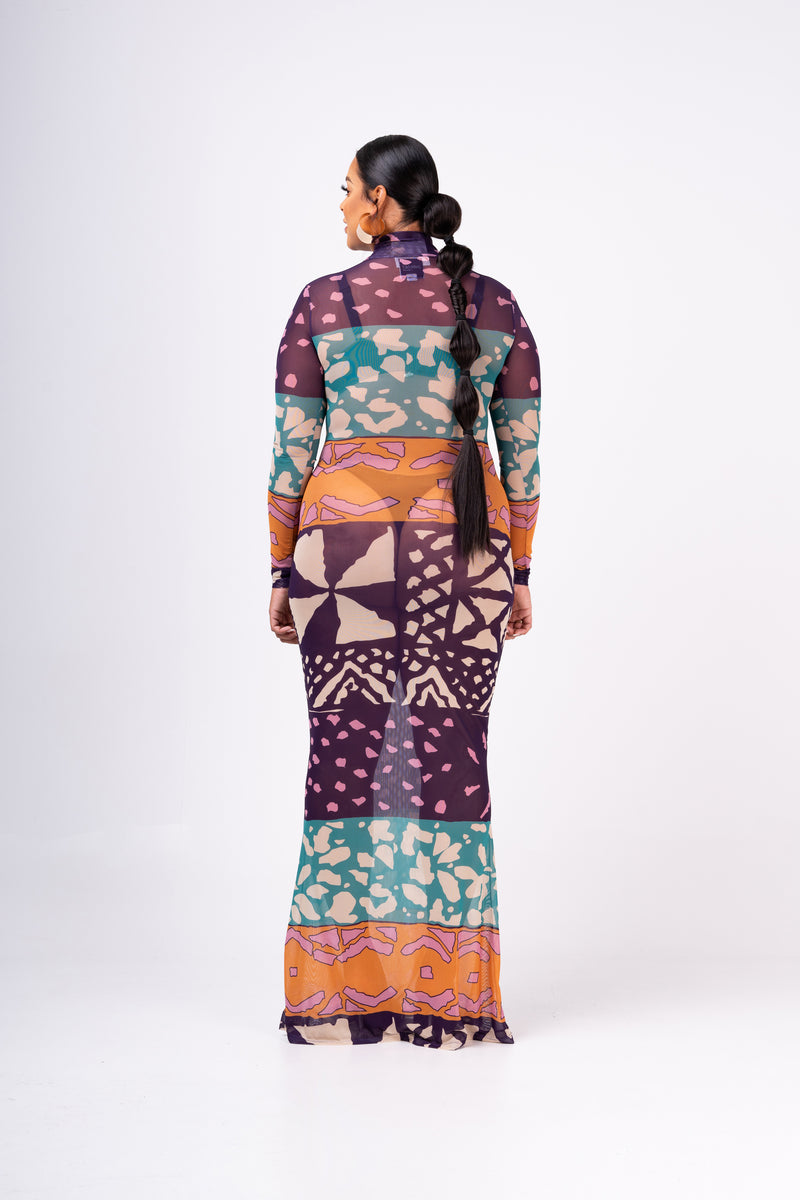 Long sleeve maxi best sale top