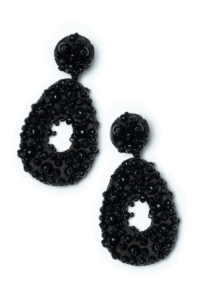 VIVI EARRINGS in black