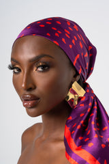 AMINAH SMALL SILK SCARF