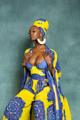 ENANG YELLOW KIMONO / COVER UP